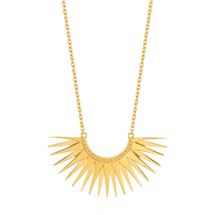 Rachel Jackson Rising Sun Necklace Gold