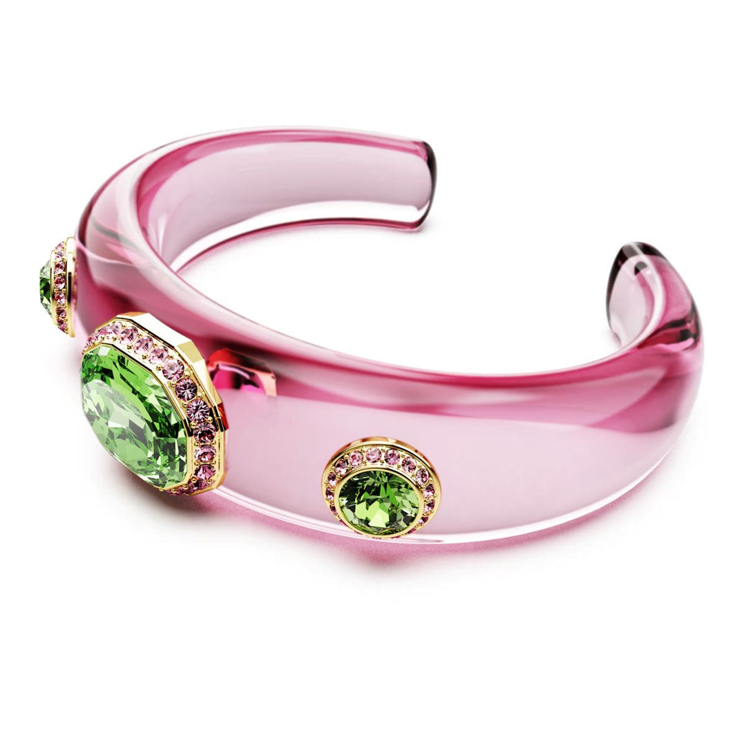 Swarovski Dulcis Cuff Mixed Cuts - Multicoloured Gold Tone Plating - 5714383