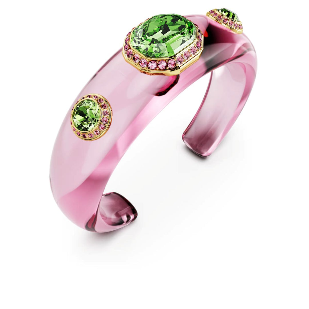 Swarovski Dulcis Cuff Mixed Cuts - Multicoloured Gold Tone Plating - 5714383