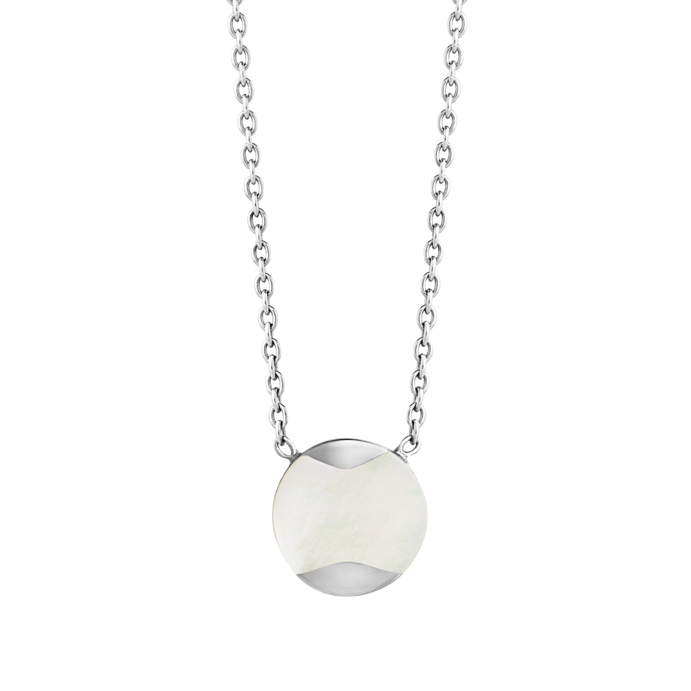 Jersey Pearl Dune Mother of Pearl Necklace DUP1-SS