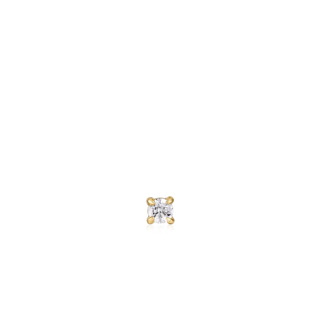 Sparkle Barbell Single Earring