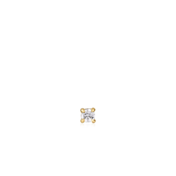 Ania Haie Gold Sparkle Barbell Single Earring - E035-05G