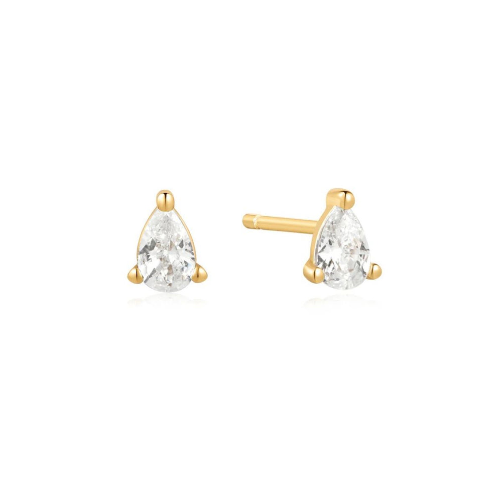 Ania Haie Gold Pear Stud Earrings - E056_01G