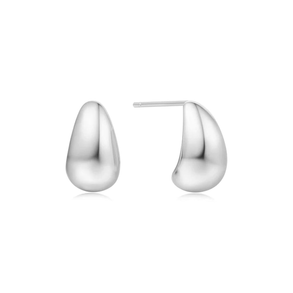 Small Dome Hoop Earrings