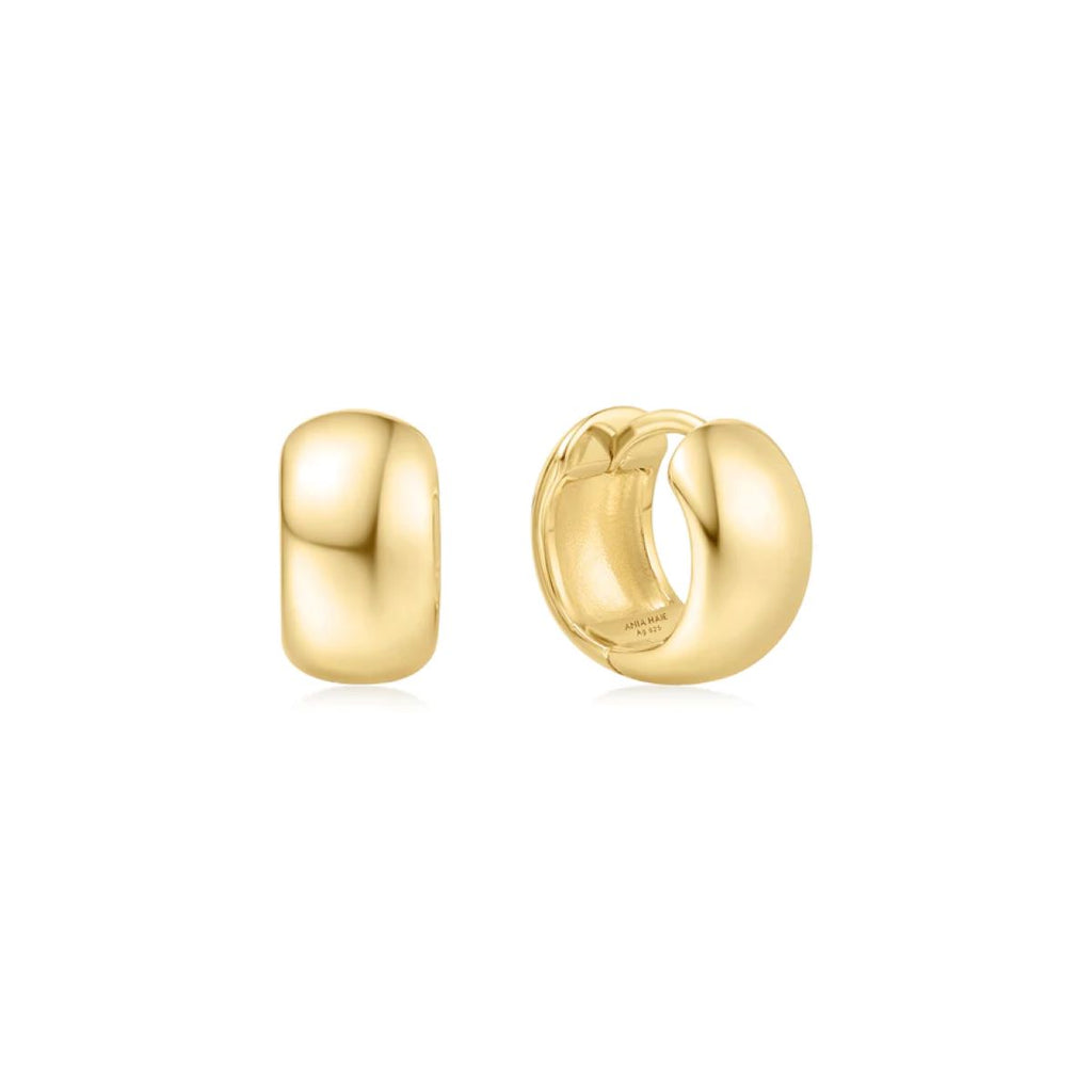 Chubby Small Huggie Hoop Earrings