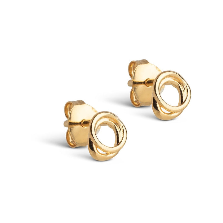 Enamel Copenhagen Bellu Mini Gold Stud Earrings