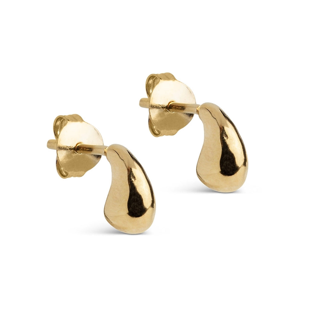 Enamel Copenhagen Sana Gold Stud Earrings