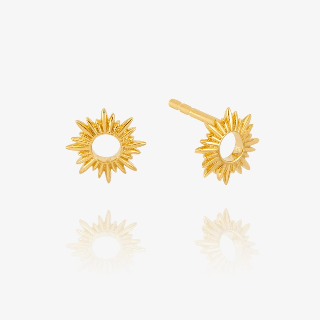 Rachel Jackson Eternal Sun Stud Earrings Gold EGME1GP
