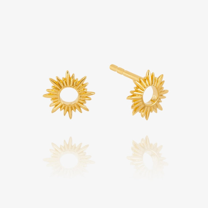 Rachel Jackson Eternal Sun Stud Earrings Gold EGME1GP