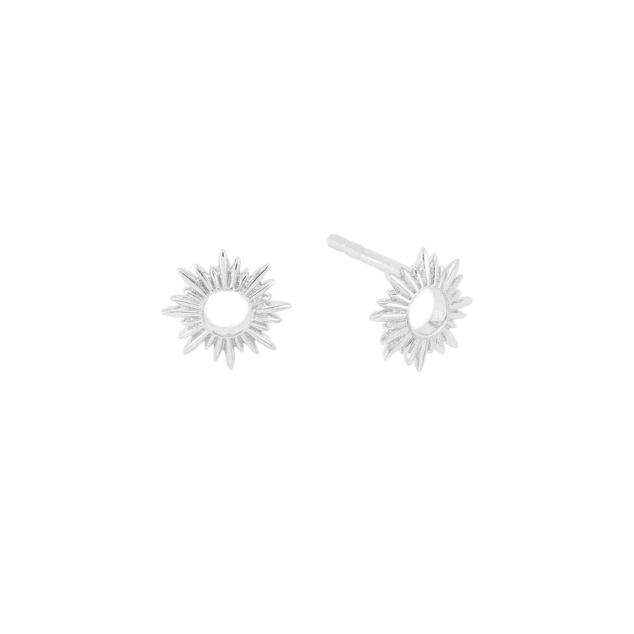 Rachel Jackson Eternal Sun Stud Earrings Silver EGME1S