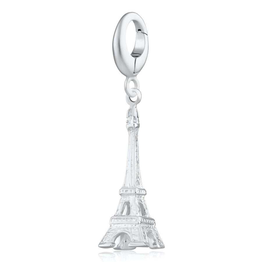Lily Charmed Eiffel Tower Charm Silver - item number CSEI