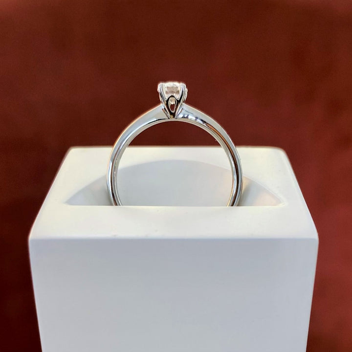 Brilliant Cut Diamond Engagement Ring in Platinum - 0.32ct