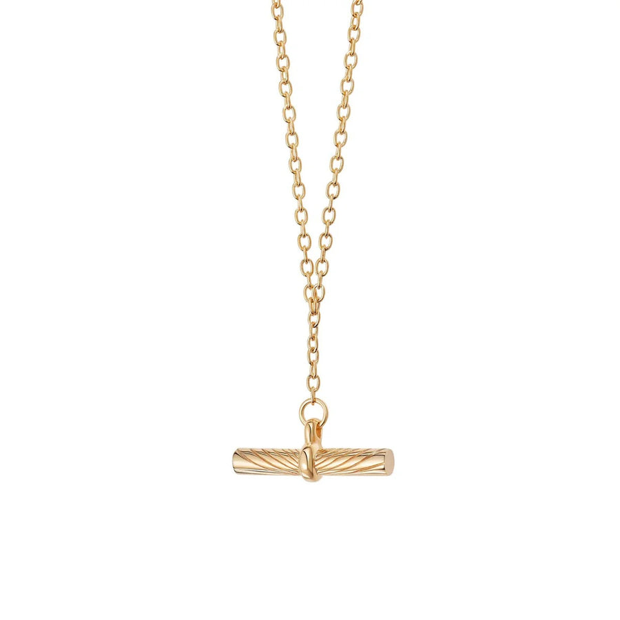 Daisy Estee Lalonde T-Bar Necklace - Gold ELN04_GP