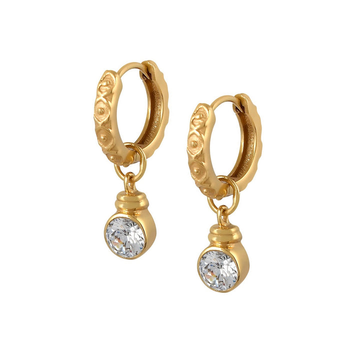 Shyla London Estelle Earrings - Crystal Clear