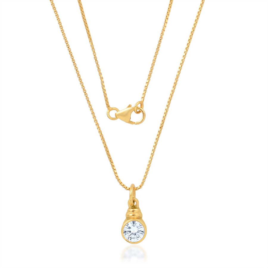 Shyla London Estelle Necklace - Clear Crystal