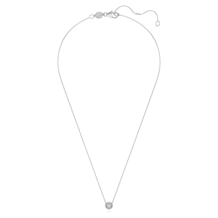Swarovski Eternity Halo Solitaire Pendant Lab-Grown Diamonds 0.23ct Round Shape Sterling Silver - 5697105