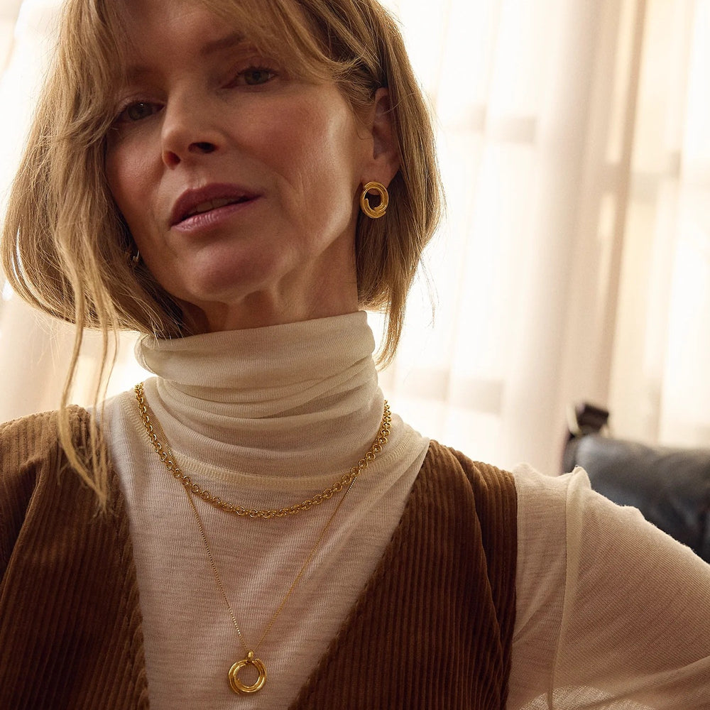 Rachel Jackson Evolve Necklace Gold