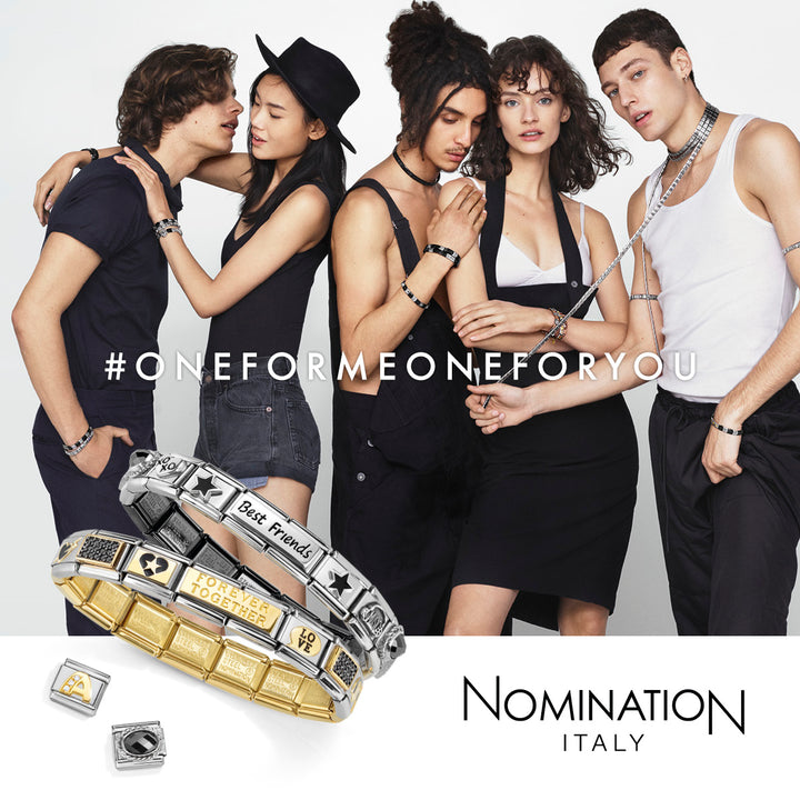 Nomination Classic Stainless Steel Starter Bracelet - Yellow Gold