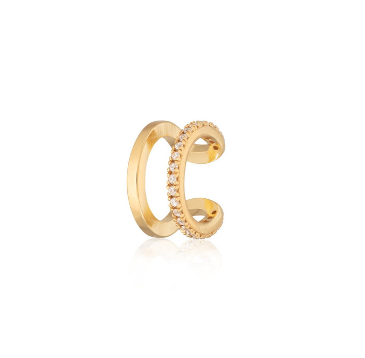 Scream Pretty Double Band Ear Cuff - Gold SPG-280