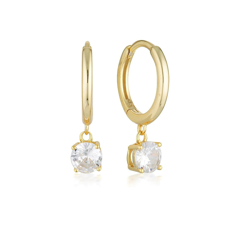 Georgini Bria Hoop Earrings - Gold - IE934G