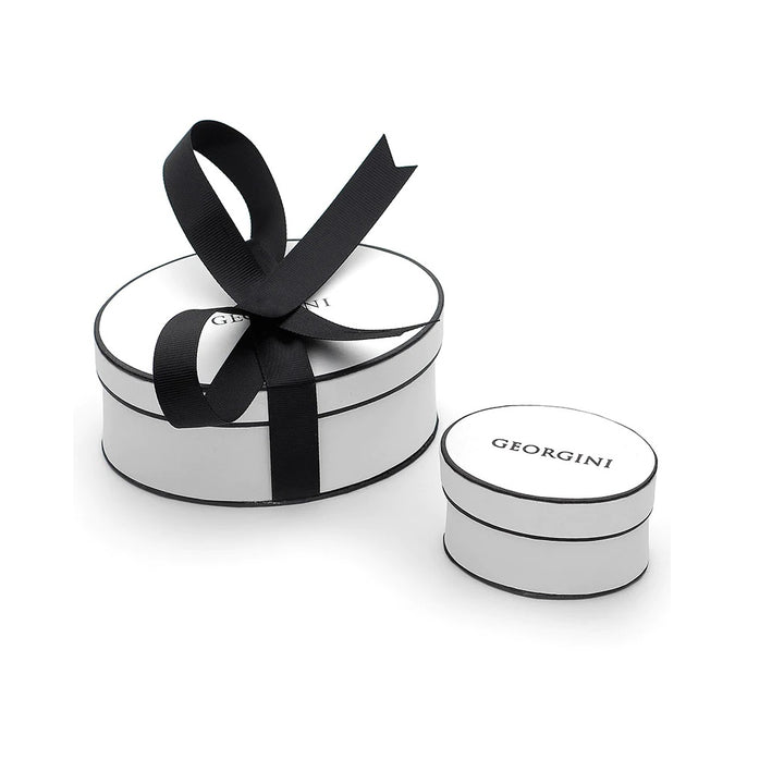 Georgini Baby Circle Zirconia Stud Earrings - Silver