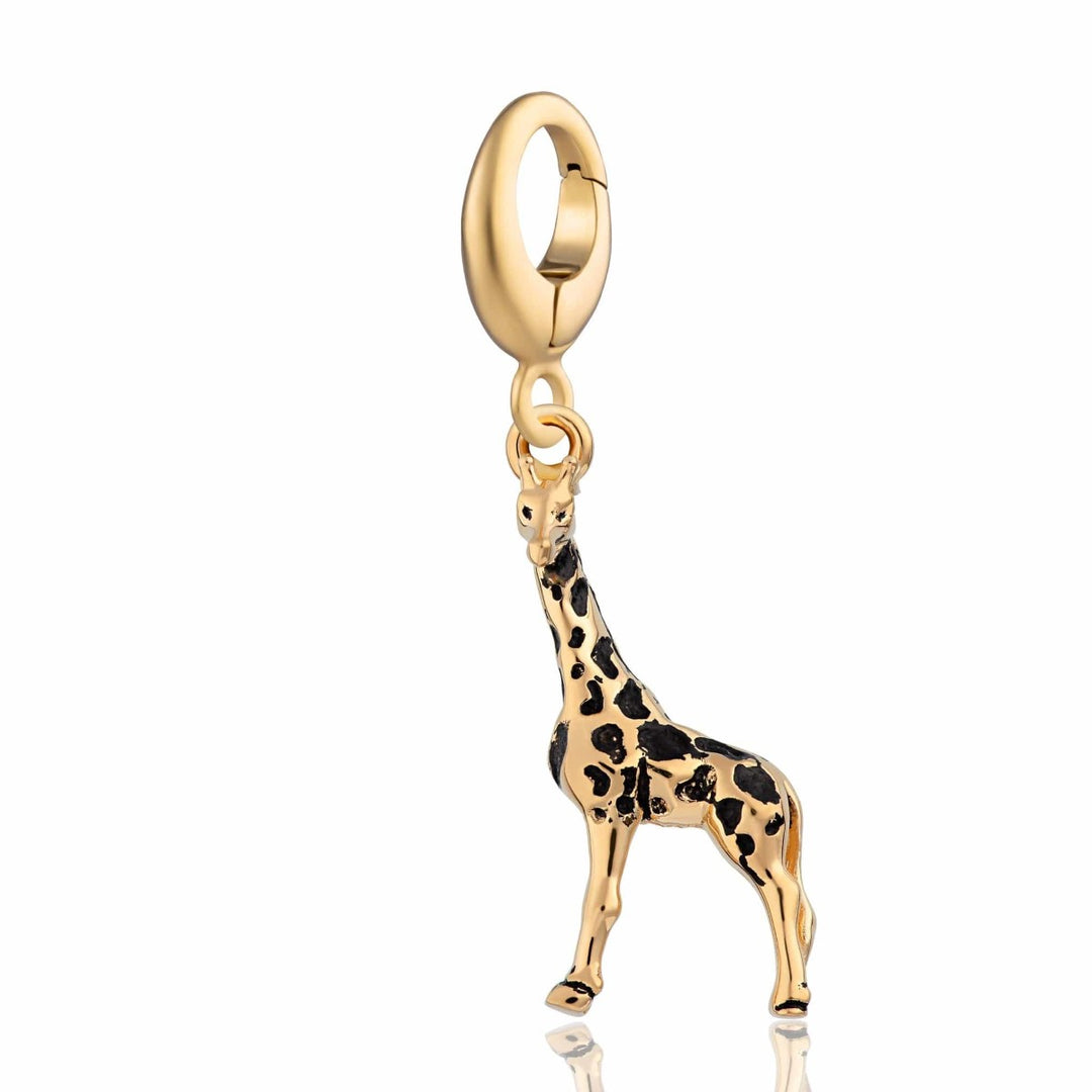 Lily Charmed Giraffe Charm Gold - item number CGGRF