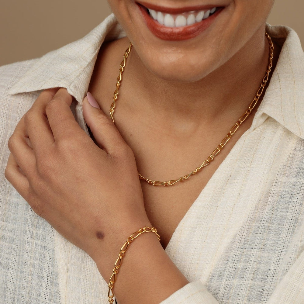 Lily Charmed My Story Charm Collector Necklace Gold - item number CHCGMYSTY