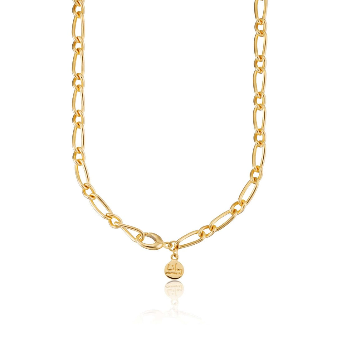 Lily Charmed My Story Charm Collector Necklace Gold - item number CHCGMYSTY