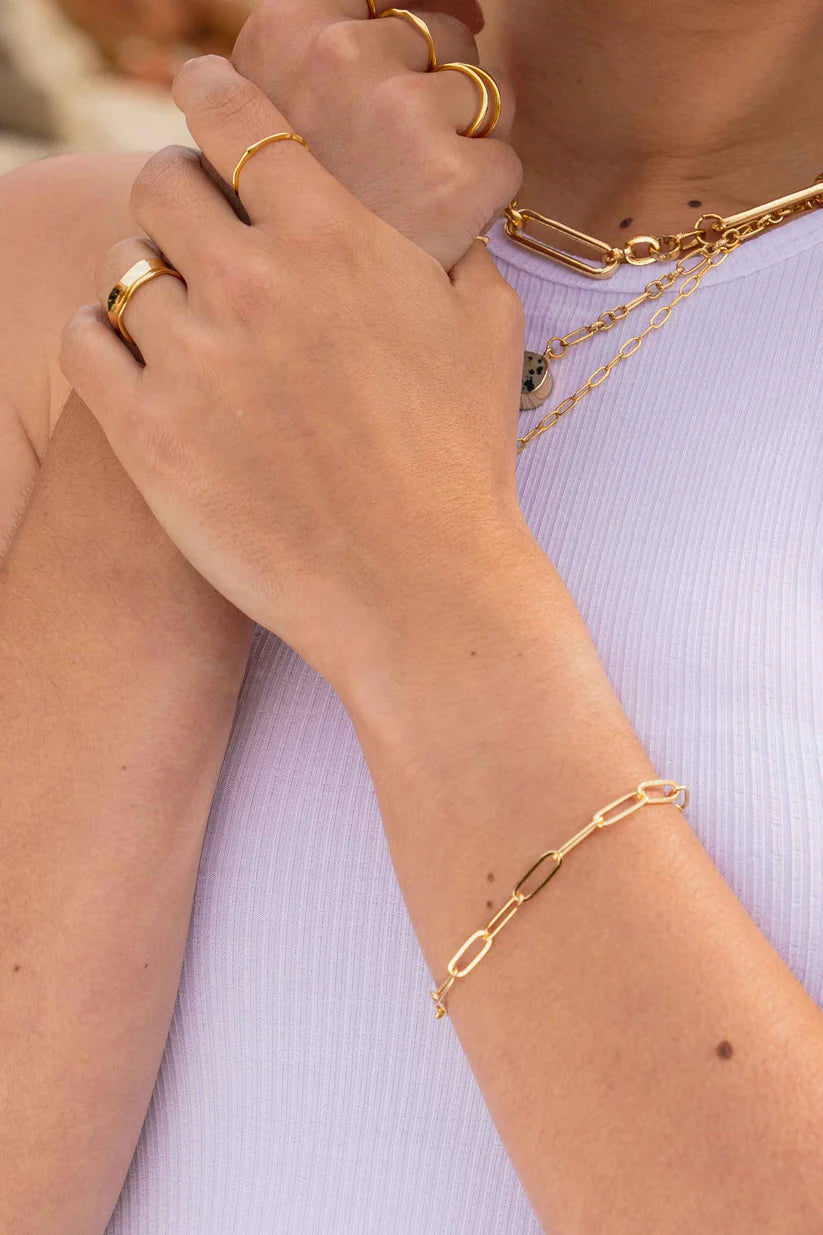 Formation Co Alice Paperclip Bracelet
