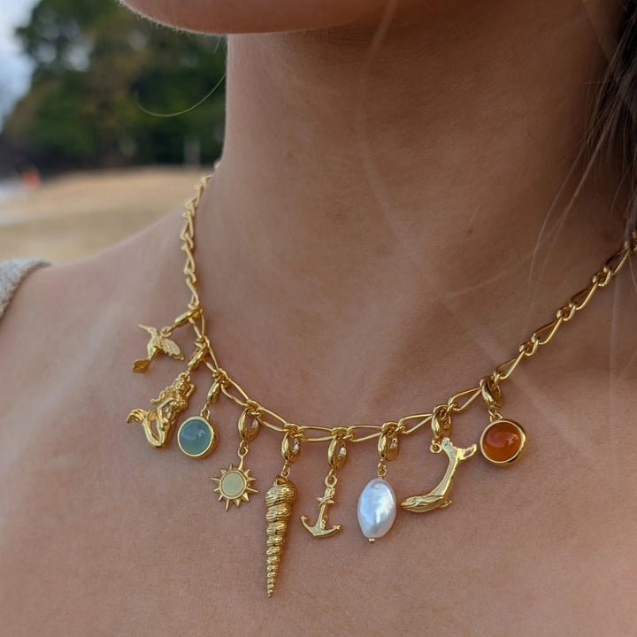 Lily Charmed My Story Charm Collector Necklace Gold - item number CHCGMYSTY