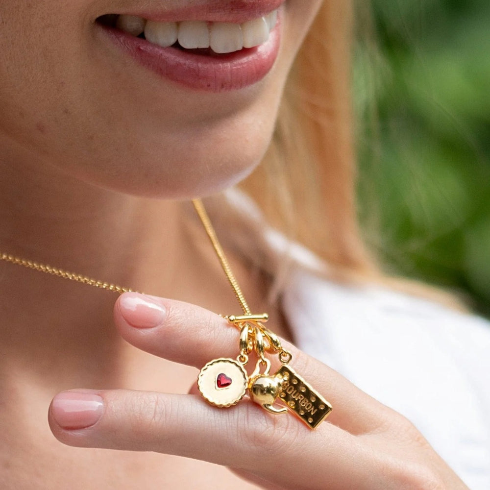 Lily Charmed Teapot Charm Gold - item number CGTP