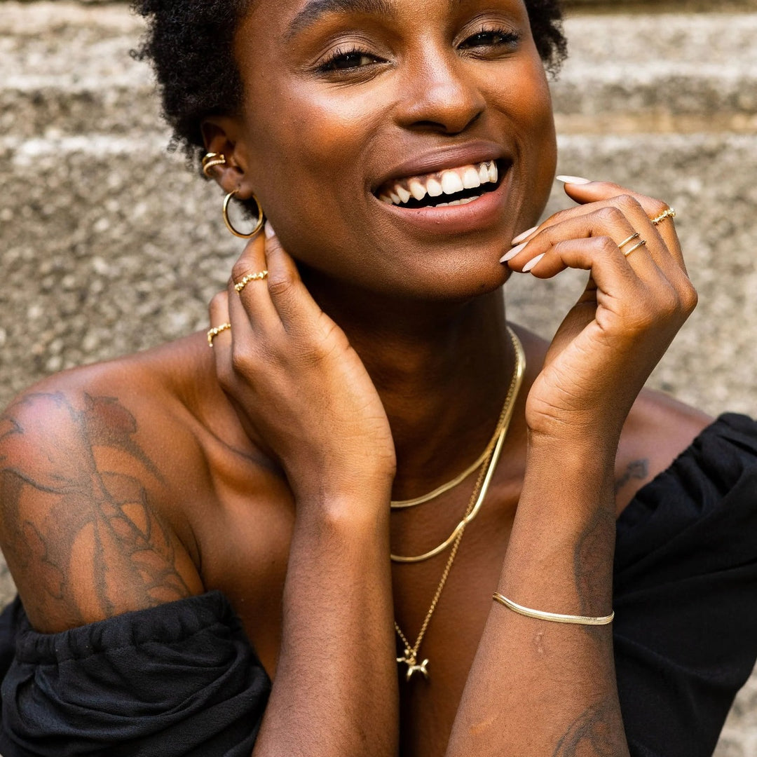 Scream Pretty Balloon Dog Necklace - Gold