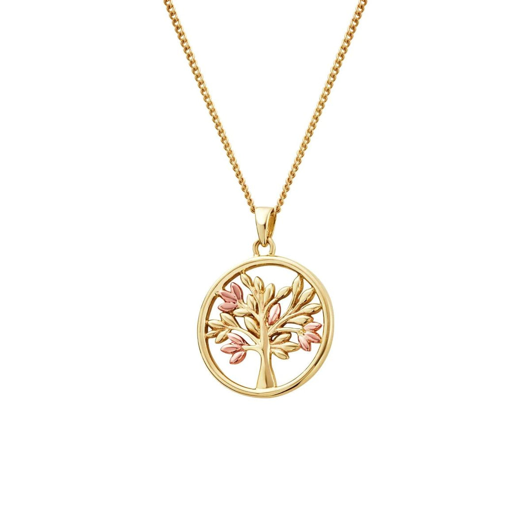 Clogau Tree of Life 9ct Solid Gold Pendant - GTOL0015