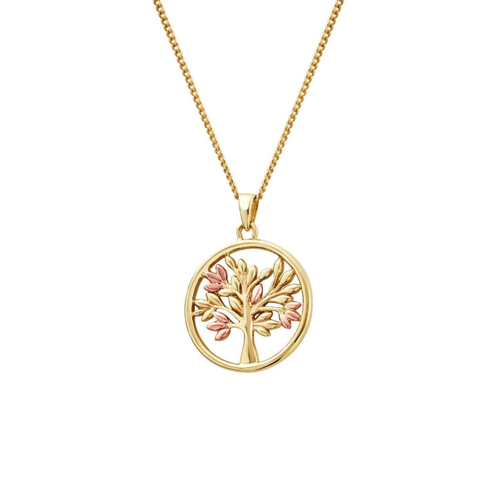 Clogau Tree of Life 9ct Solid Gold Pendant - GTOL0015
