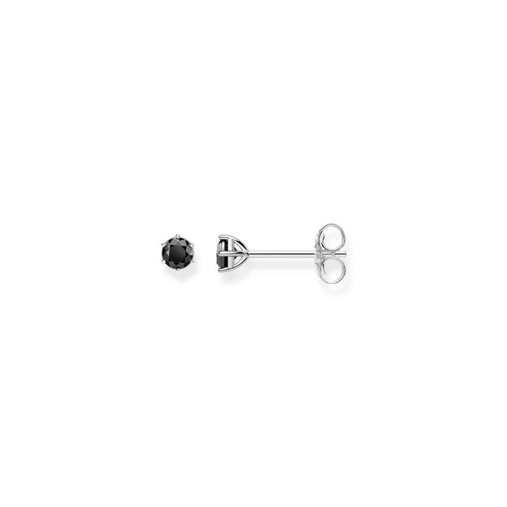 Thomas Sabo Claw Set Black Zirconia Stud Earrings H1964-051-11
