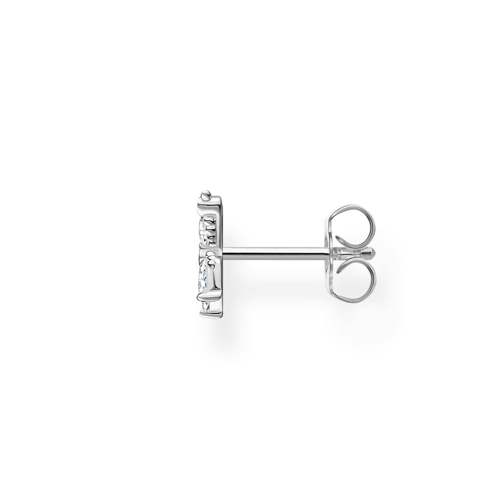 Thomas Sabo Single Earring - Butterfly with White Stones in Silver H2195-051-14