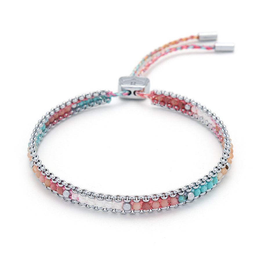 Niche Jewellery Boho Betty Helaine Candy Silver Bracelet