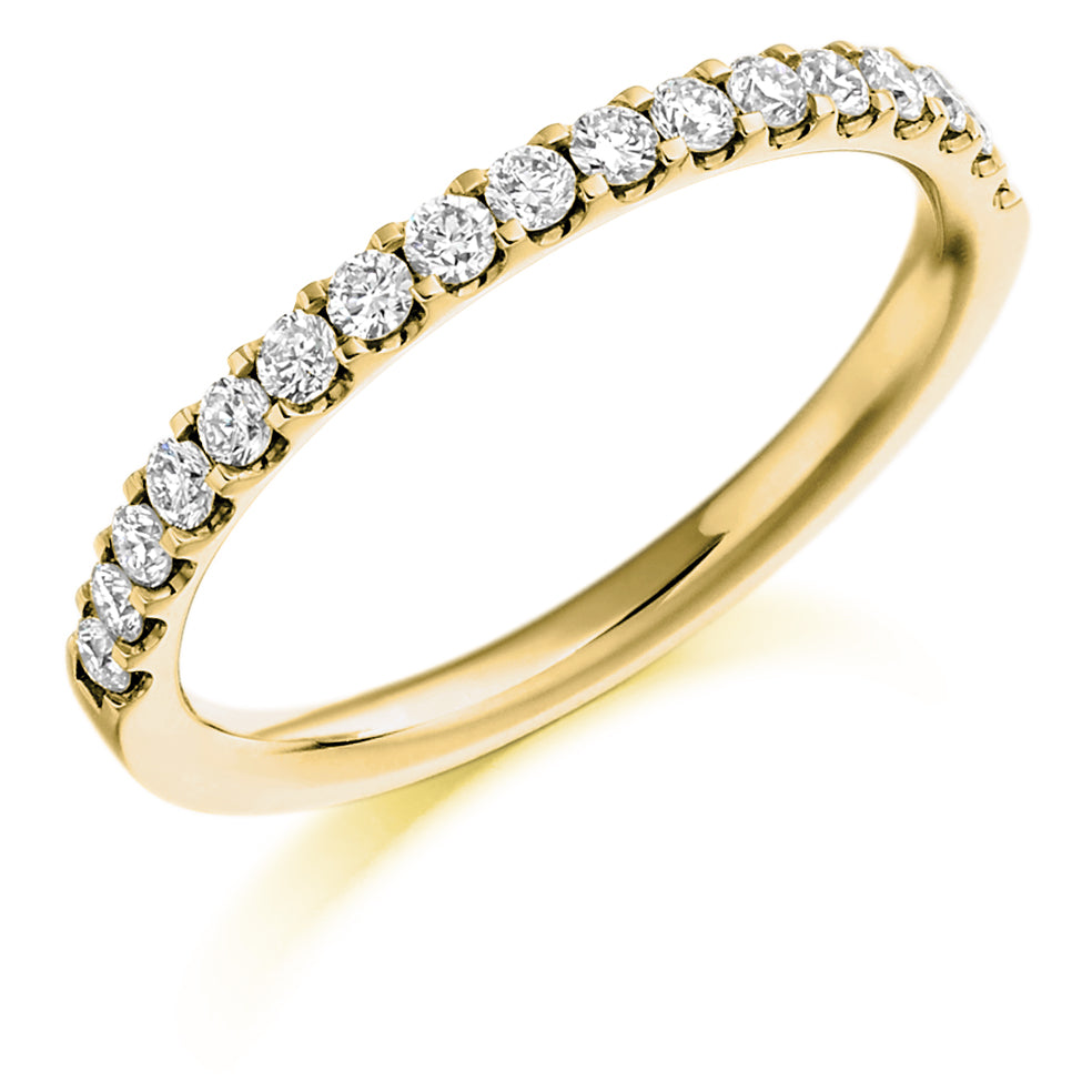 Raphael Collection Half Eternity Ring - Micro claw HET1023