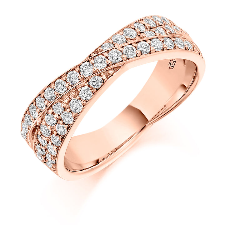 Raphael Collection Half Eternity Ring