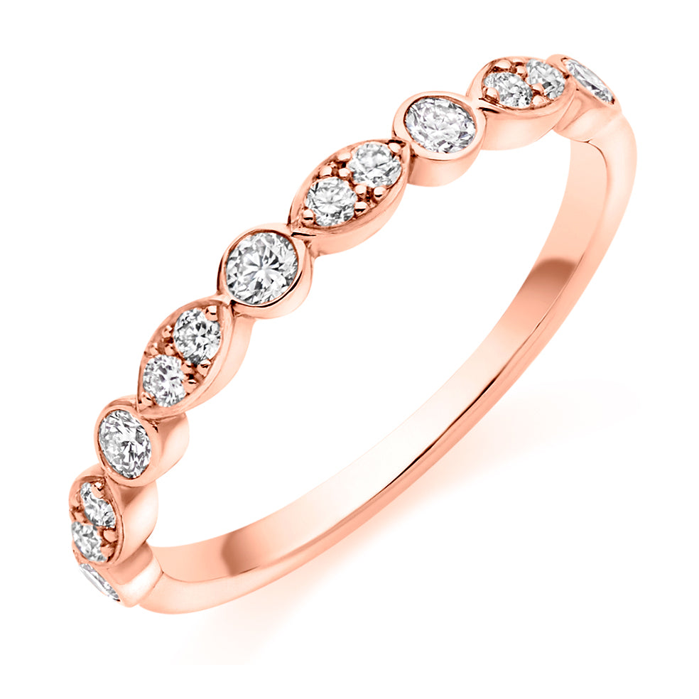 Raphael Collection Half Eternity Ring