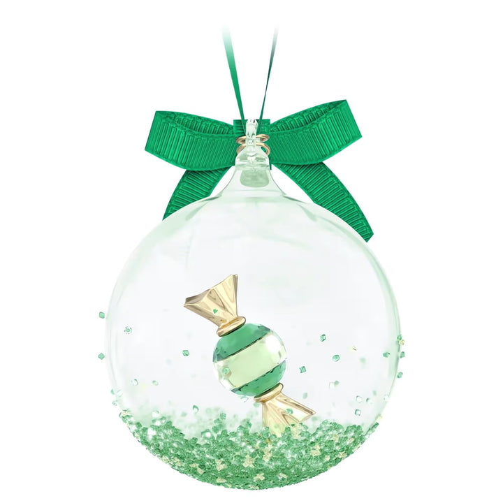 Swarovski Crystal Holiday Cheers Dulcis Ball Ornament - Green 5688312