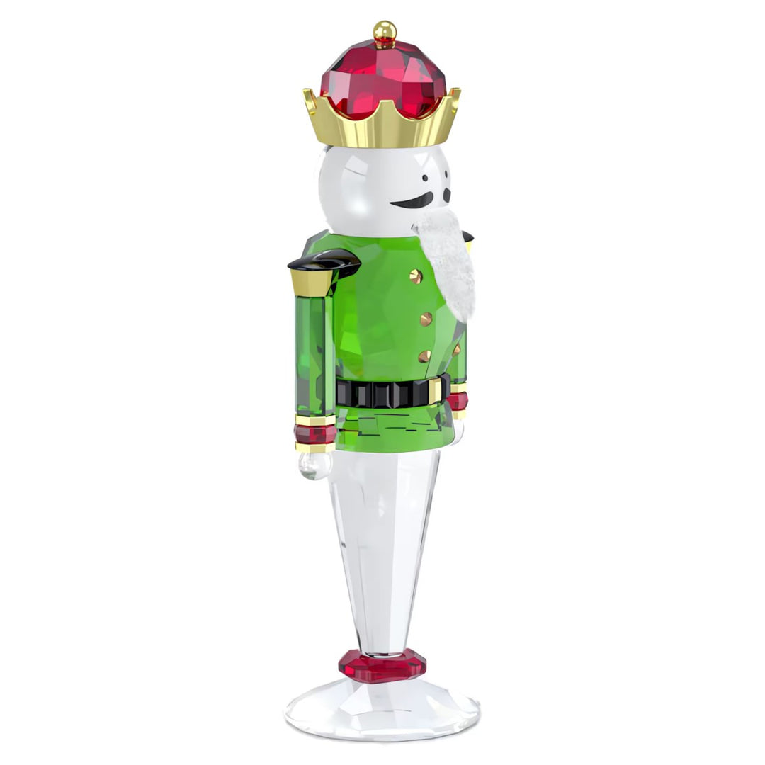 Swarovski Holiday Cheers Green Nutcracker - Large