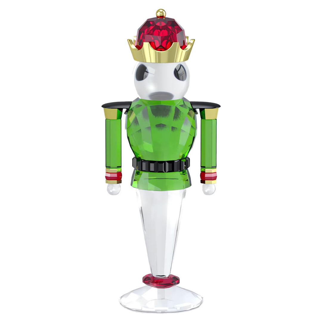 Swarovski Holiday Cheers Green Nutcracker - Large
