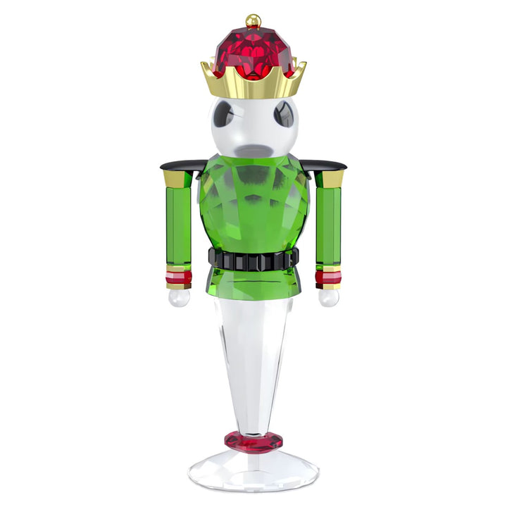 Swarovski Holiday Cheers Green Nutcracker - Large