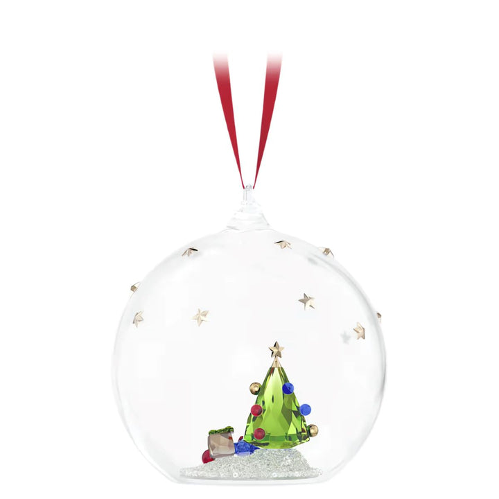 Swarovski Crystal Holiday Cheers Tree and Gifts Ball Ornament - 5681633