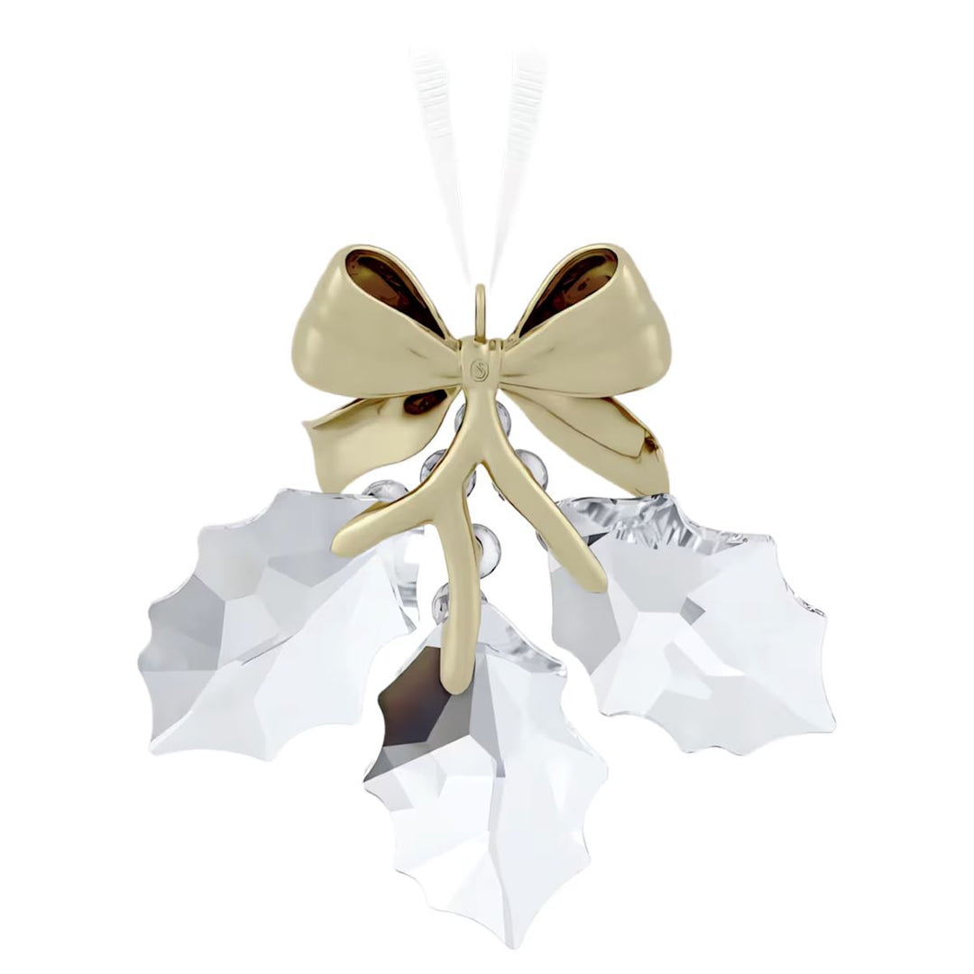 Swarovski Crystal Holiday Magic Holly Leaves Ornament - 5685701