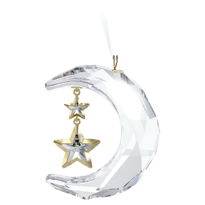 Swarovski Crystal Holiday Magic Moon Ornament 5686616