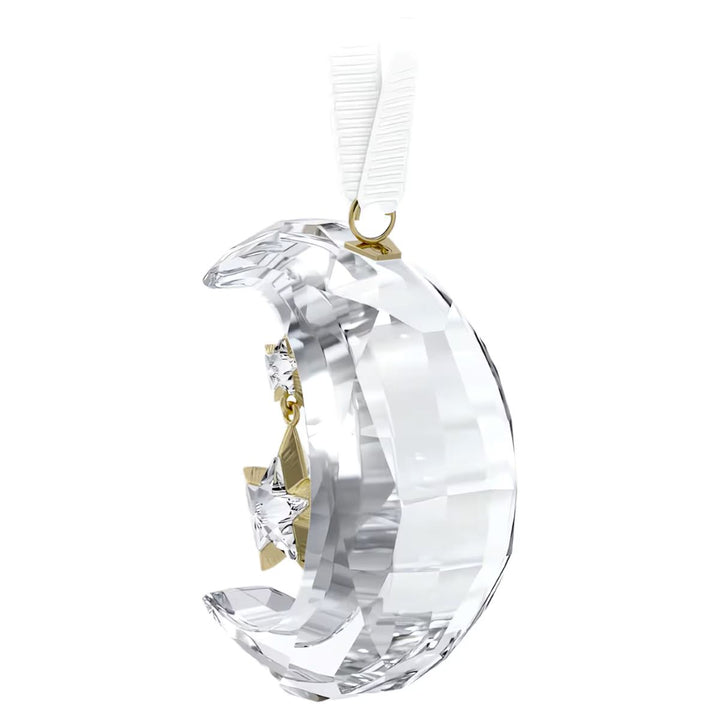 Swarovski Crystal Holiday Magic Moon Ornament 5686616