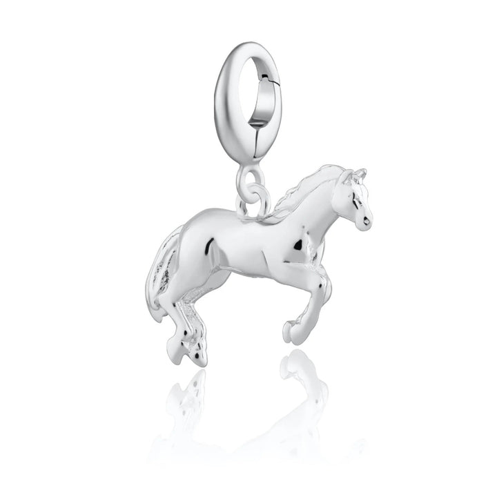 Lily Charmed Horse Charm Silver - item number CSHR