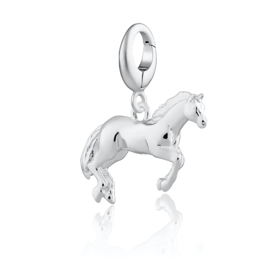 Lily Charmed Horse Charm Silver - item number CSHR